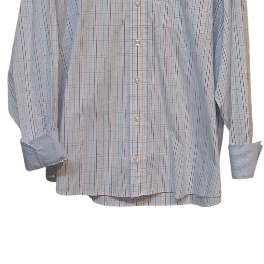 IZOD - NWOT, Long Sleeve, Multi Colored Stripes, Button Down Shirt, Pocket, XXL - Picture 8 of 9